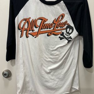 M All Time Low Baltimore Orioles Inspired Baseball Tee